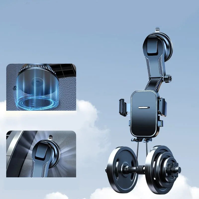 Car Phone Holder Dashboard Mount Stand Suction Cup Smartphone Mobile Cell Support in Car Bracket Accessories