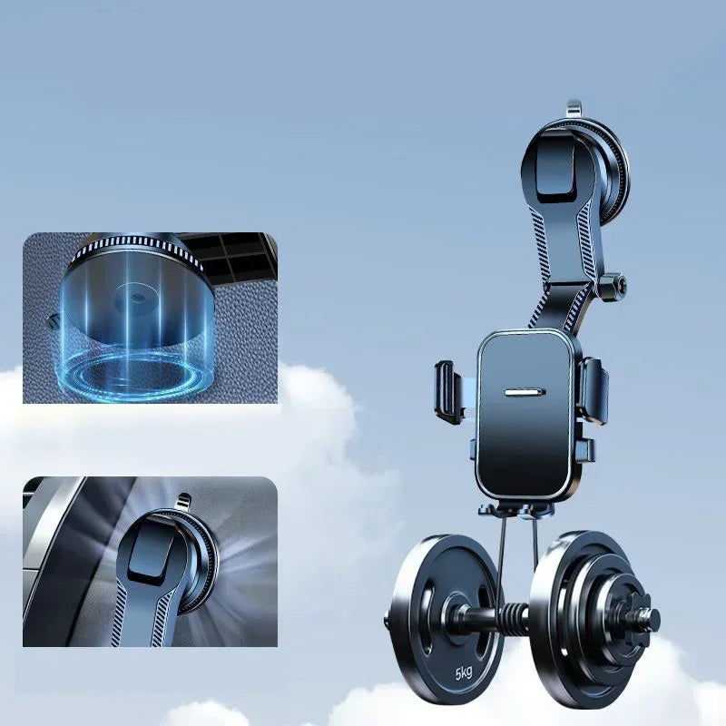 Car Phone Holder Dashboard Mount Stand Suction Cup Smartphone Mobile Cell Support in Car Bracket Accessories