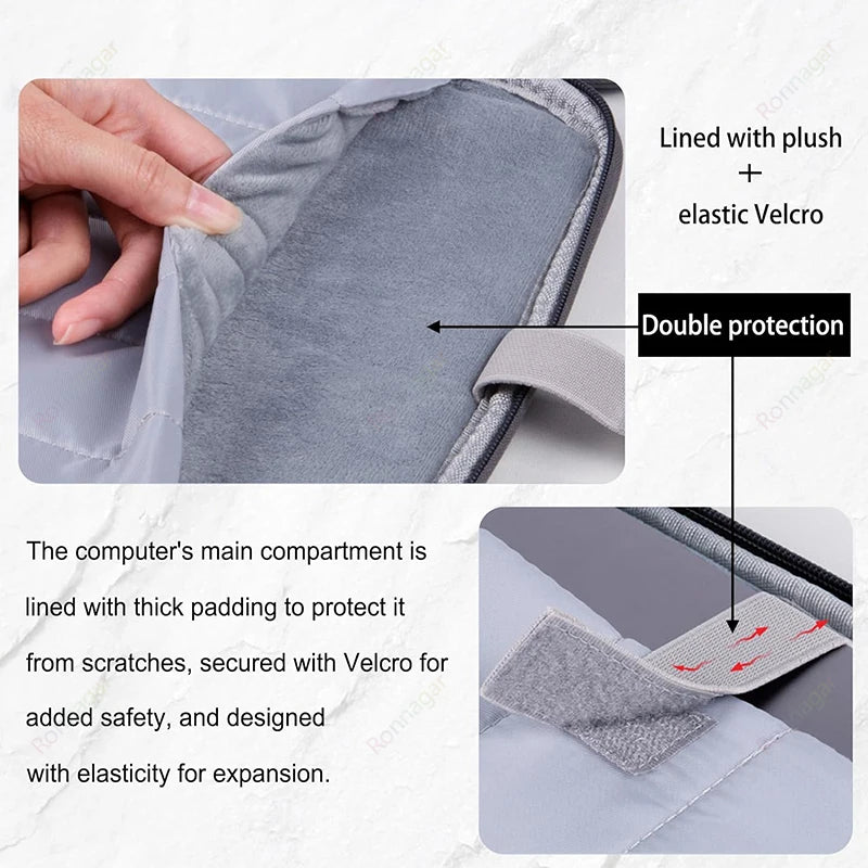 Laptop Sleeve Bag Compatible with MacBook Air/Pro 13-13.6 inch Notebook MacBook Pro 14 Inch MacBook Air M1 M2 Sleeve 13/13.3Inch